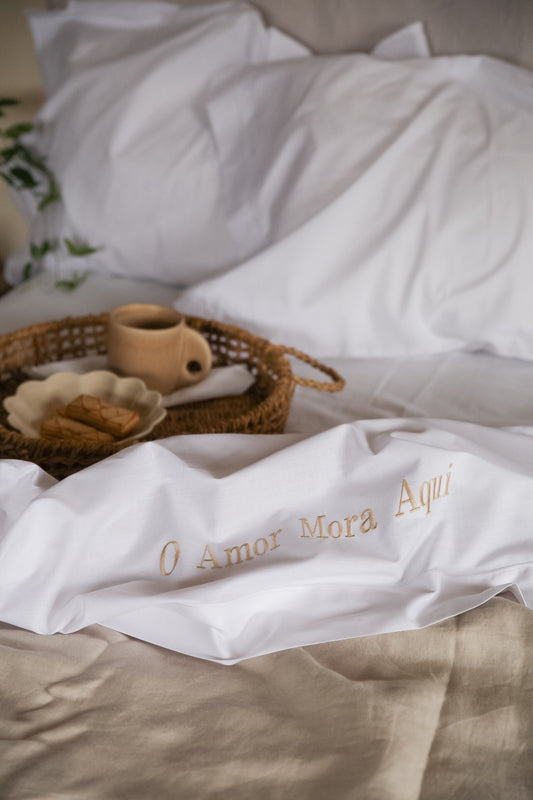 Lençóis "O Amor Mora Aqui"
